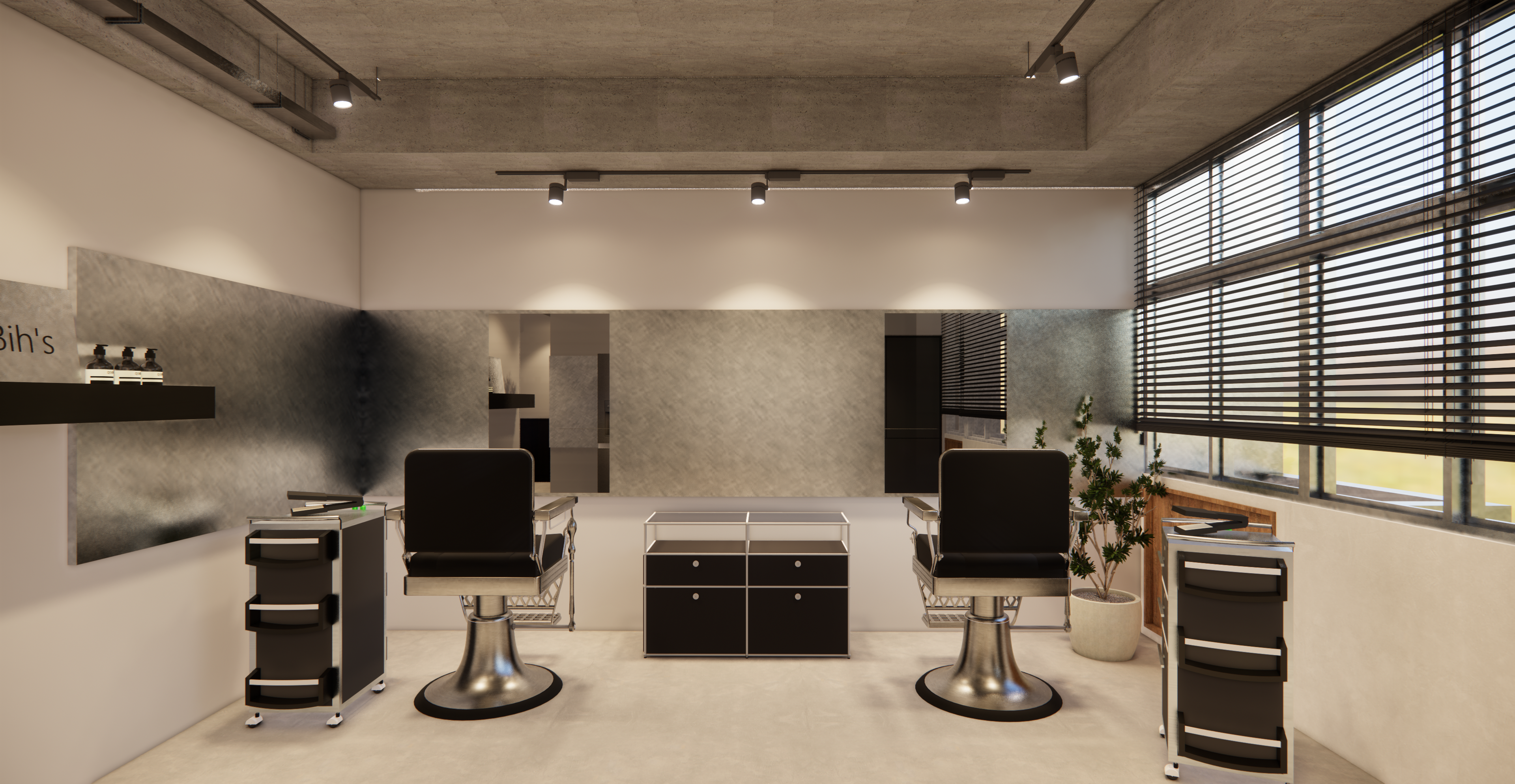 Hair salon